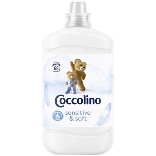 Coccolino Sensitive омекотител, 68 пранета (1.7 л)