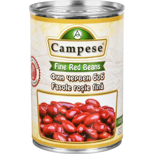 Campese червен боб фин в консерва (420 г)