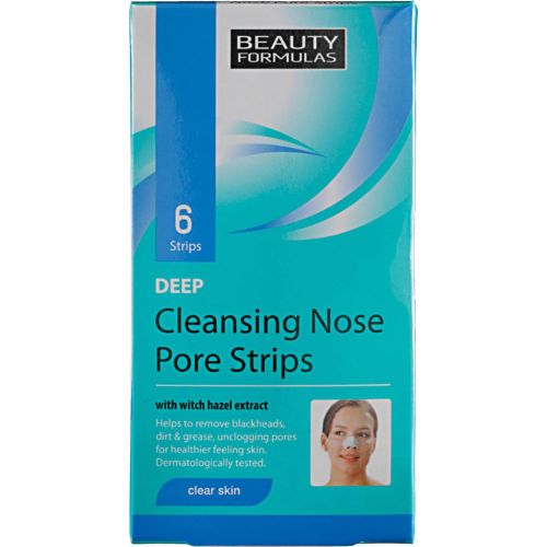 Beauty Formulas Deep Clean пластири за нос срещу черни точки (6 бр)