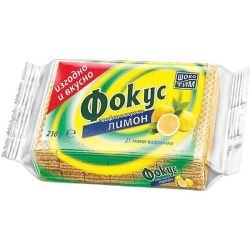 Choco Team вафли Фокус с вкус лимон (210 г)