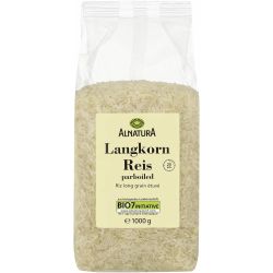 Alnatura био дългозърнест ориз бланширан (1 кг)