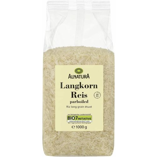 Alnatura био дългозърнест ориз бланширан (1 кг)