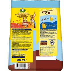 Nestle Nesquik разтворима какаова напитка с витамини и по-малко захар (300 г)