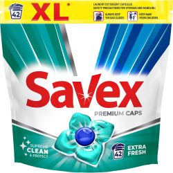 Savex Extra Fresh гел капсули за пране, 42 пранета (42 бр.)