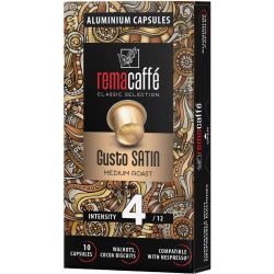 RemaCaffe Gusto Satin кафе капсули, съвместими с Nespresso (10 бр.)