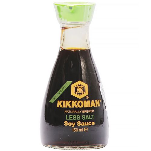 Kikkoman соев сос с по-малко сол (150 мл)