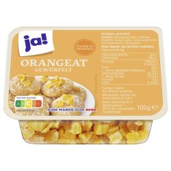 Ja! портокалови захаросани кори (100 г)