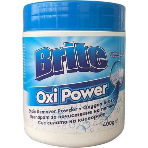 Brite Oxi Power препарат за премахване на петна (400 г)