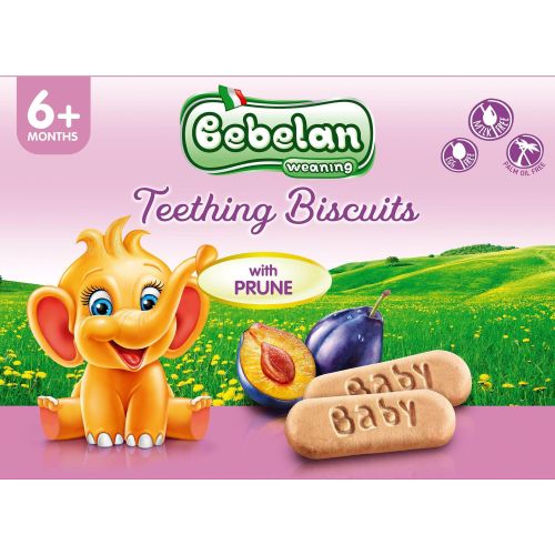 Bebelan бисквити за гризкане със слива (200 г)