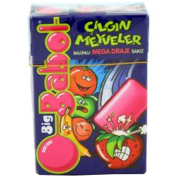 Chupa Chups Big Babol дражета Crazy Fruits (1 бр.)