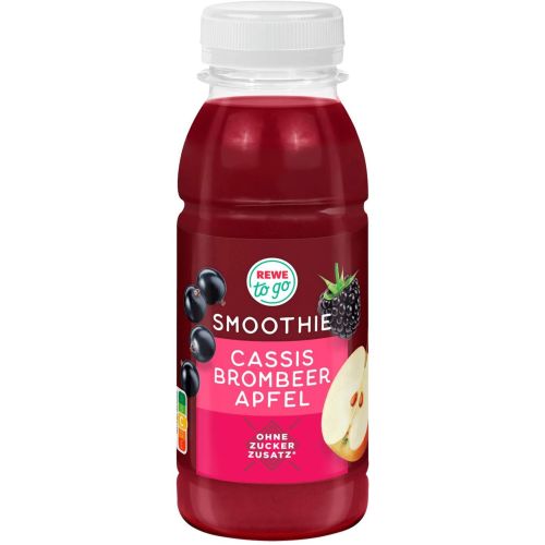 REWE to go смути касис, ябълка и червени плодове (250 мл)