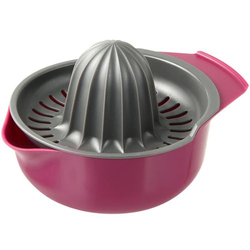 Fackelmann преса за лимон от 2 части, пластмаса, различни цветове, 12 см (1 бр.)