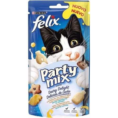 Purina Felix Party Mix лакомство за котка с мляко (60 г)