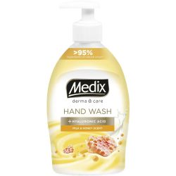 Medix Derma Care Milk & Honey течен сапун мляко и мед, помпа (400 мл)