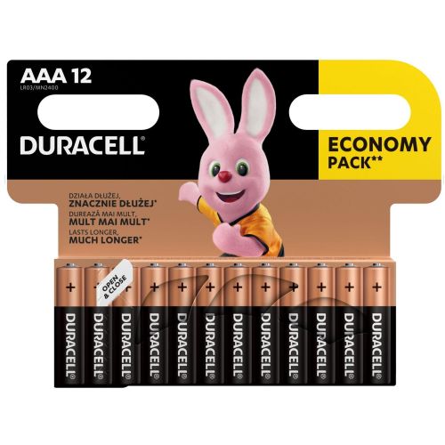 Duracell Basic батерии ААА (12 бр.)