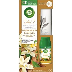 Air Wick Freshmatic комплект ароматизатор сандалово дърво и ванилия (250 мл)