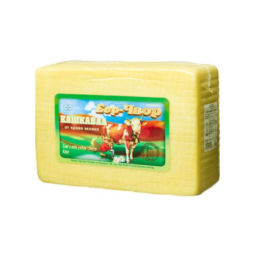 Бор чвор кашкавал от краве мляко, на килограм (1 кг)
