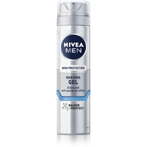 Nivea Men гел за бръснене Silver Protect (200 мл)