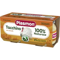 Plasmon пюре пуешко месо, 6+ м, 2 бр. x 80 г (160 г)