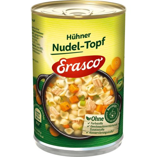 Erasco пилешка супа с макарони (400 г)