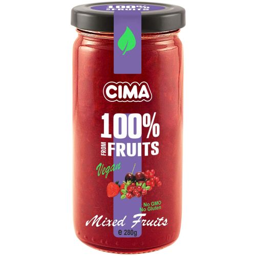 Cima конфитюр горски плодове 100% плод, веган (280 г)