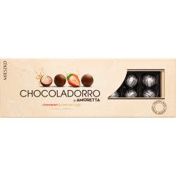 Mieszko Chocoladorro Amoretta шоколадови бонбони с вкус на ягода и пенливо вино (174 г)