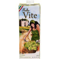 Bella Vite трапезно бяло вино 10.5% (1 л)