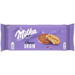 Milka Choco Grain пълнозърнести бисквити (126 г)