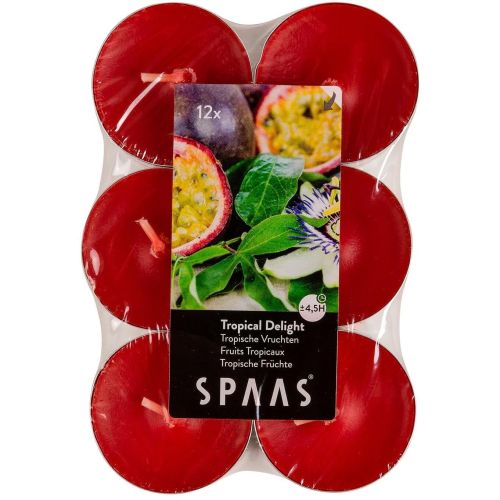 Spaas ароматни чаени свещи тропик (12 бр.)