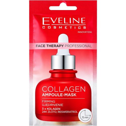 Eveline Cosmetics Face Therapy Ampoule-Mask Collagen маска за лице маска за лице с колаген (8 мл)