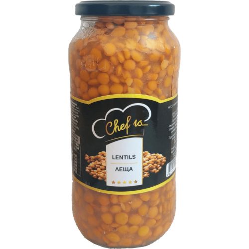 Chef is сварена леща в буркан (540 г)