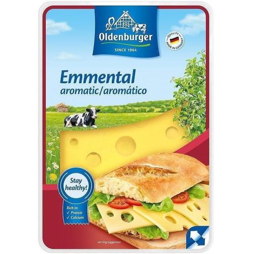 Oldeburger сирене ементал, слайс (200 г)