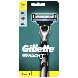 Gillette Mach3 самобръсначка с две ножчета (2 бр.)