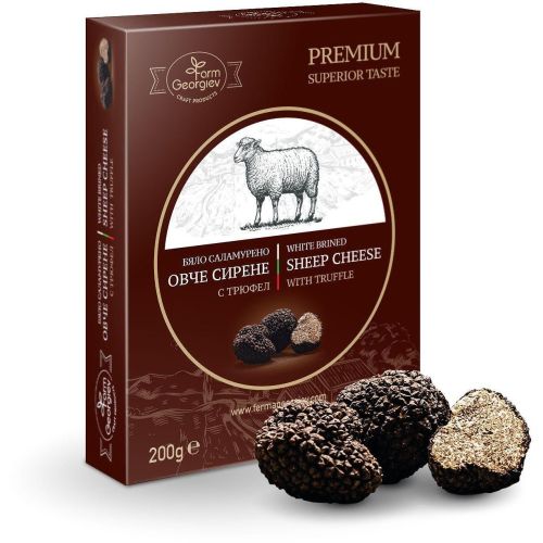 Ферма Георгиев овче сирене с трюфел (200 г)