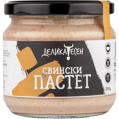 Деликатесен свински пастет (300 г)