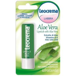 Leocrema балсам за устни алое вера (5.5 мл)