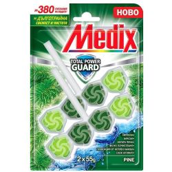 Medix Total Power Guard тоалетно блокче бор, 2 бр. х 55 г (110 г)