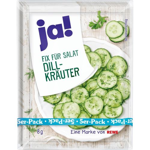 JA! салатен фикс с копър (40 г)