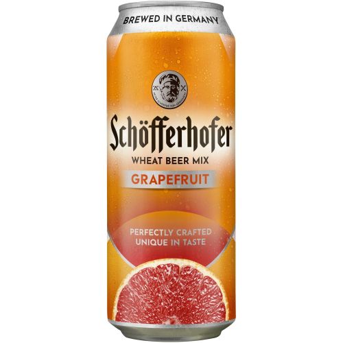 Schofferhofer Hefeweizen бира с грейпфрут в кен (500 мл)