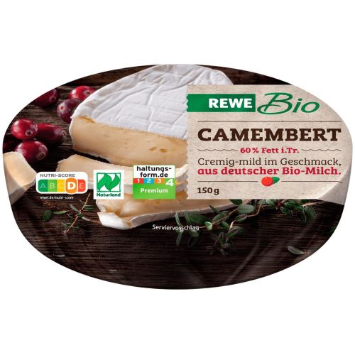 REWE био камембер 60% (150 г)