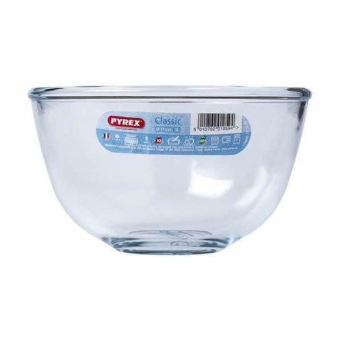 Pyrex стъклена купа, 1 л, 17 см (1 бр.)