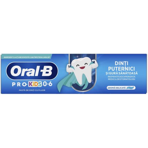 Oral-B Kids детска паста за зъби, 0 г - 6 г (50 мл)