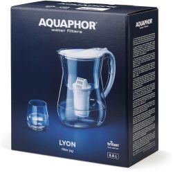 Aquaphor Lyon кана за вода, бяла A5, 3.8 л (1 бр.)
