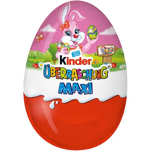 Kinder Maxi шоколадови яйца за момиче (100 г)