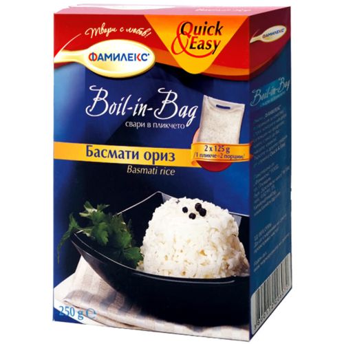 Фамилекс ориз басмати Boil in Bag (250 г)