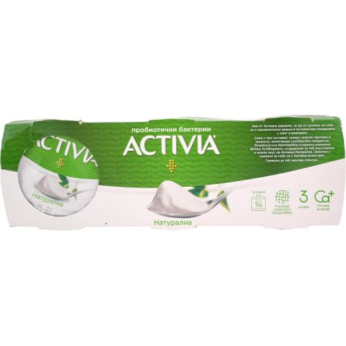 Danone Activia натурална, 3 бр. х 190 г (570 г)