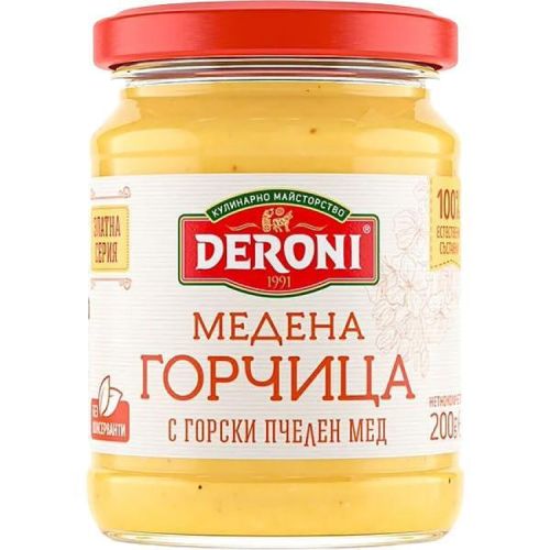 Deroni медена горчица (200 г)