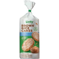 Livity оризов кейк хавайска морска сол (100 г)