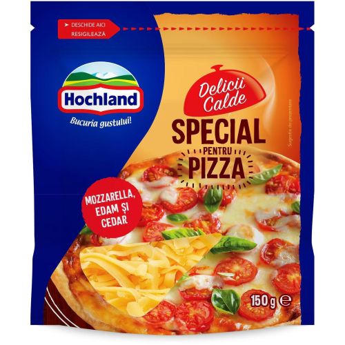 Hochland микс настъргани сирена за пица (150 г)