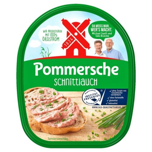 Rügenwalder Mühle лебервурст с пресен лук (125 г)